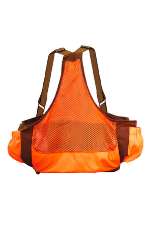 Boyt Harness Waxed Cotton Strap Vest with Mesh Back